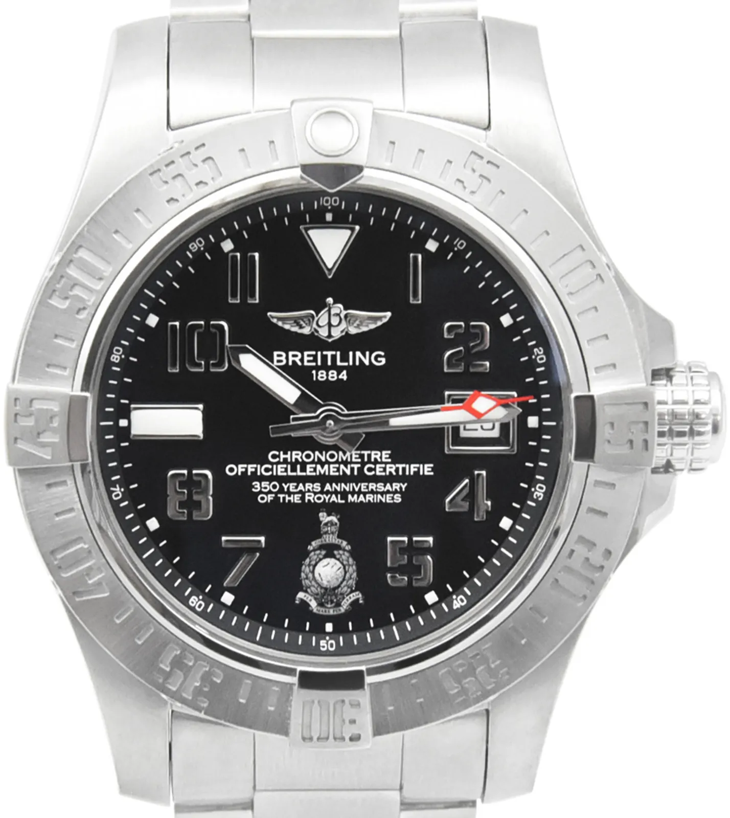 Breitling Avenger A17331 45mm Stainless steel Black