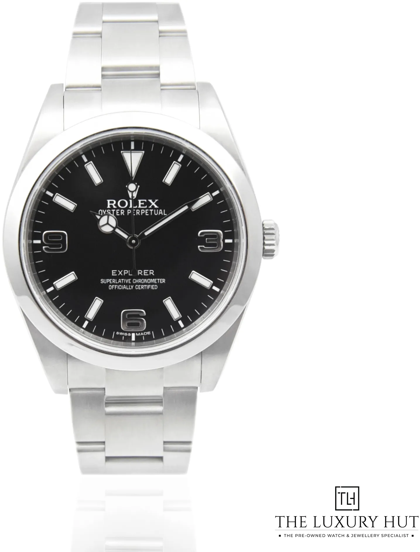 Rolex Explorer 214270 39mm Stainless steel Black