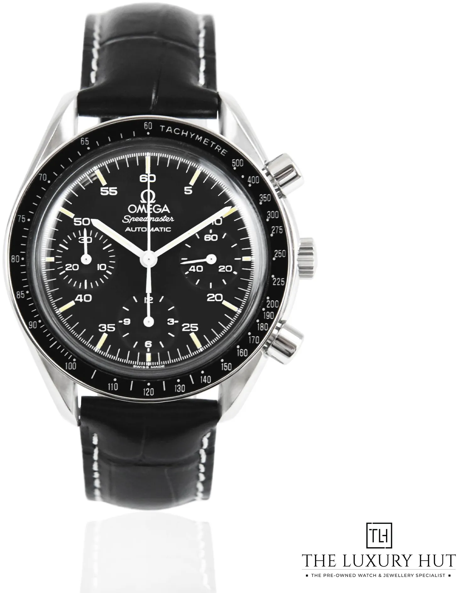 Omega Speedmaster Reduced 175.0032 39mm Stainless steel Black