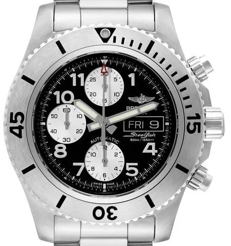 Breitling Superocean A13341 44mm Stainless steel Black