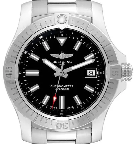 Breitling Avenger A17318101B1A1 43mm Stainless steel Black