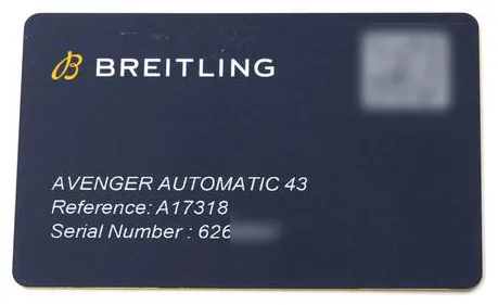 Breitling Avenger A17318101B1A1 43mm Stainless steel Black 3