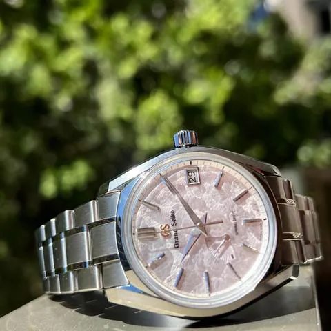 Grand Seiko Heritage SBGA413 40mm Titanium Silver