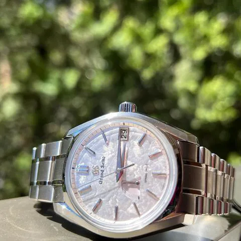 Grand Seiko Heritage SBGA413 40mm Titanium Silver 6