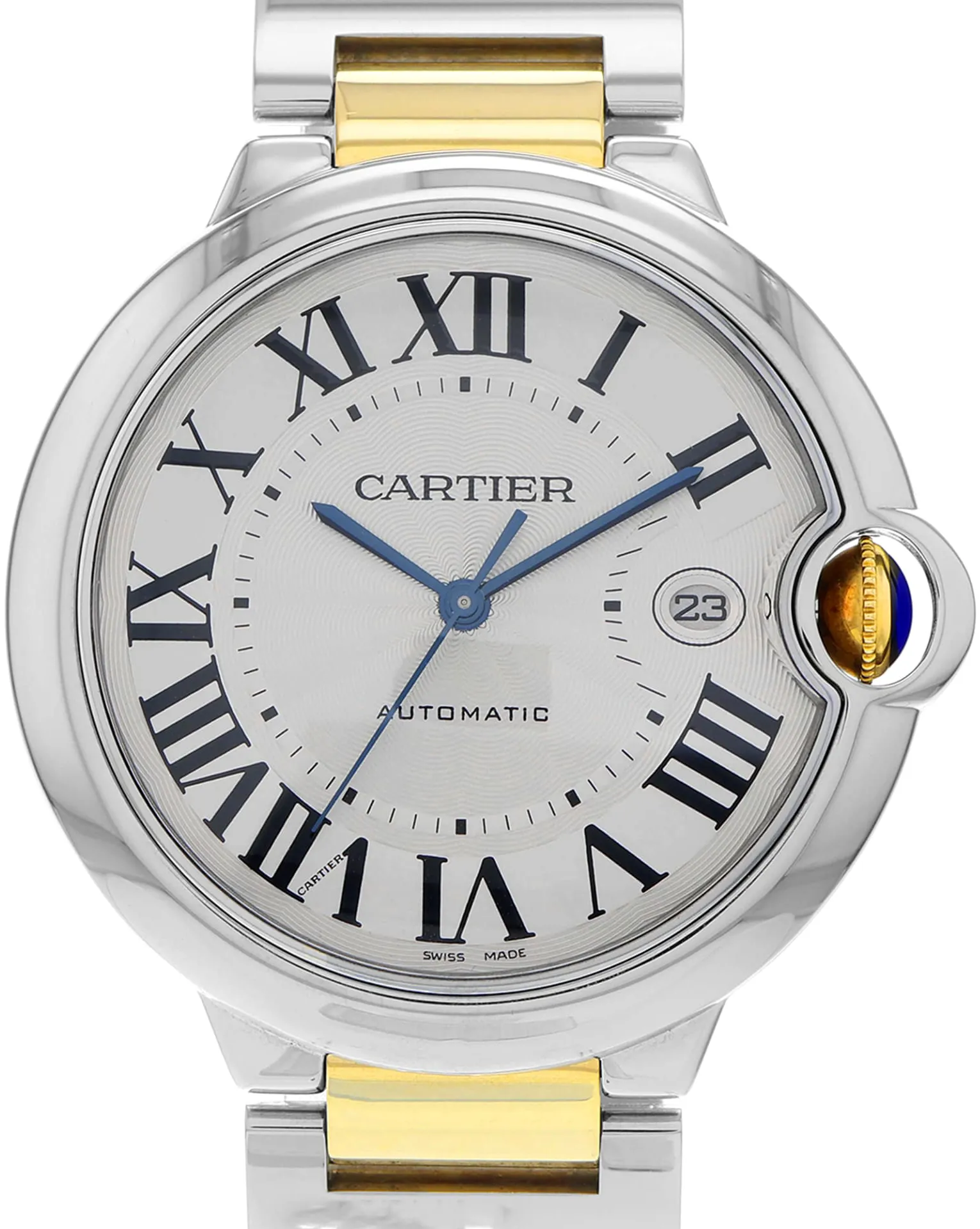 Cartier Ballon Bleu de Cartier W69009Z3 42mm Stainless steel Silver