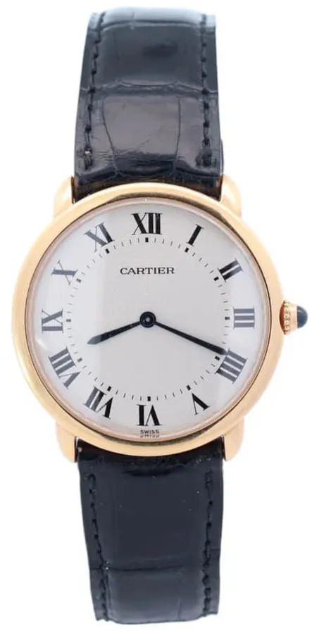 Cartier Ronde de Cartier 0900 1 33mm Yellow gold Silver