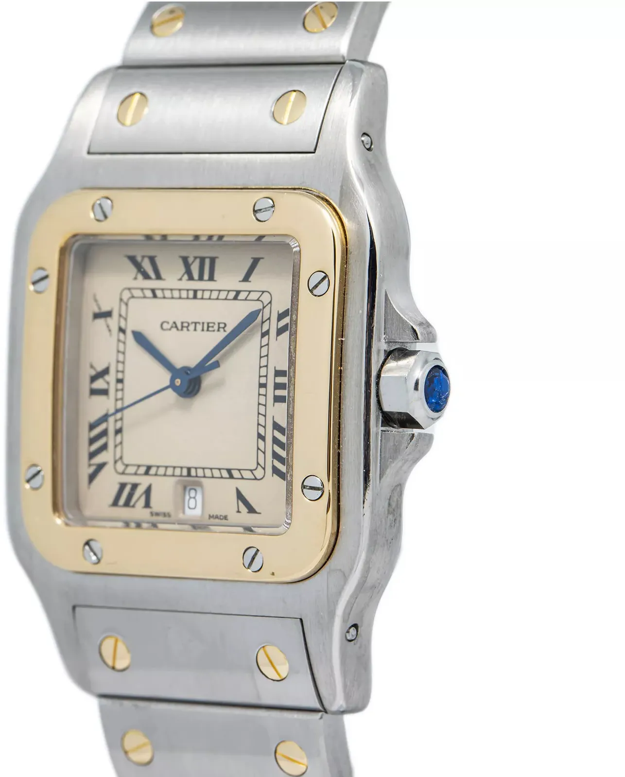 Cartier Santos W20011C4 29mm Stainless steel White 1