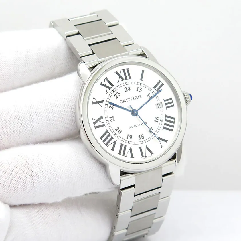 Cartier Ronde Solo de Cartier W6701011 42mm Stainless steel Silver