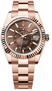 Rolex Sky-Dweller 336935-0002 Rose gold Brown