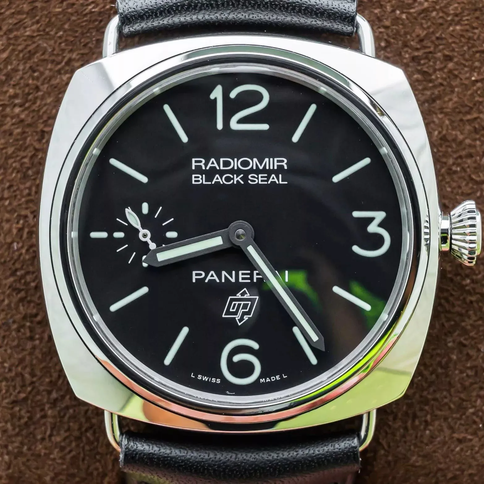 Panerai Radiomir Black Seal PAM 00380 45mm Stainless steel Black