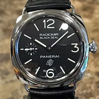 Panerai Radiomir Black Seal PAM 00380 Stainless steel Black