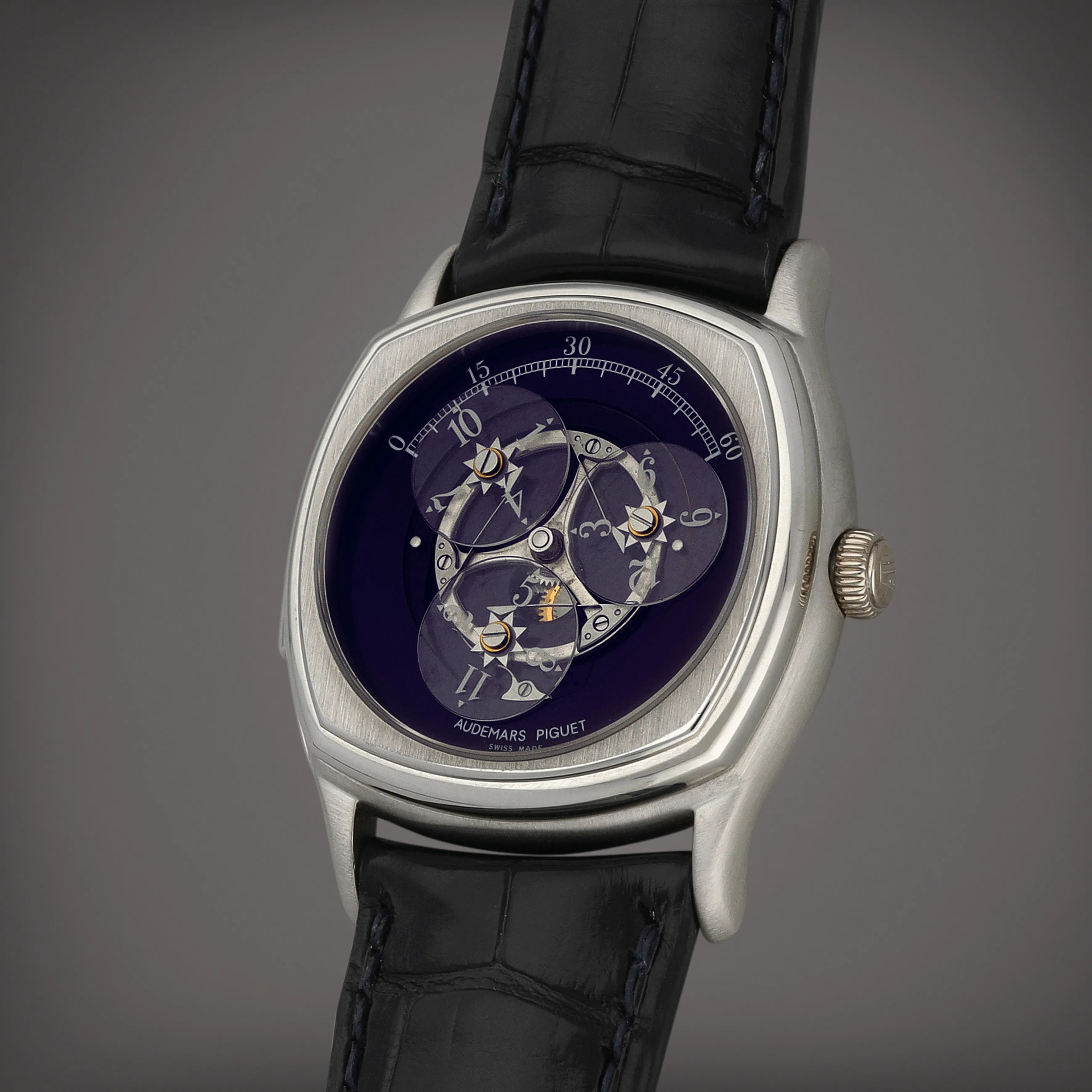 Audemars Piguet Répétition Minutes "John Shaeffer" 25881 33.5mm Platinum Purple