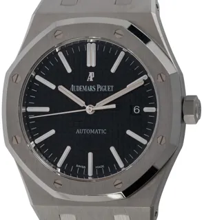 Audemars Piguet Royal Oak 15400ST.OO.1220ST.01 Stainless steel Black