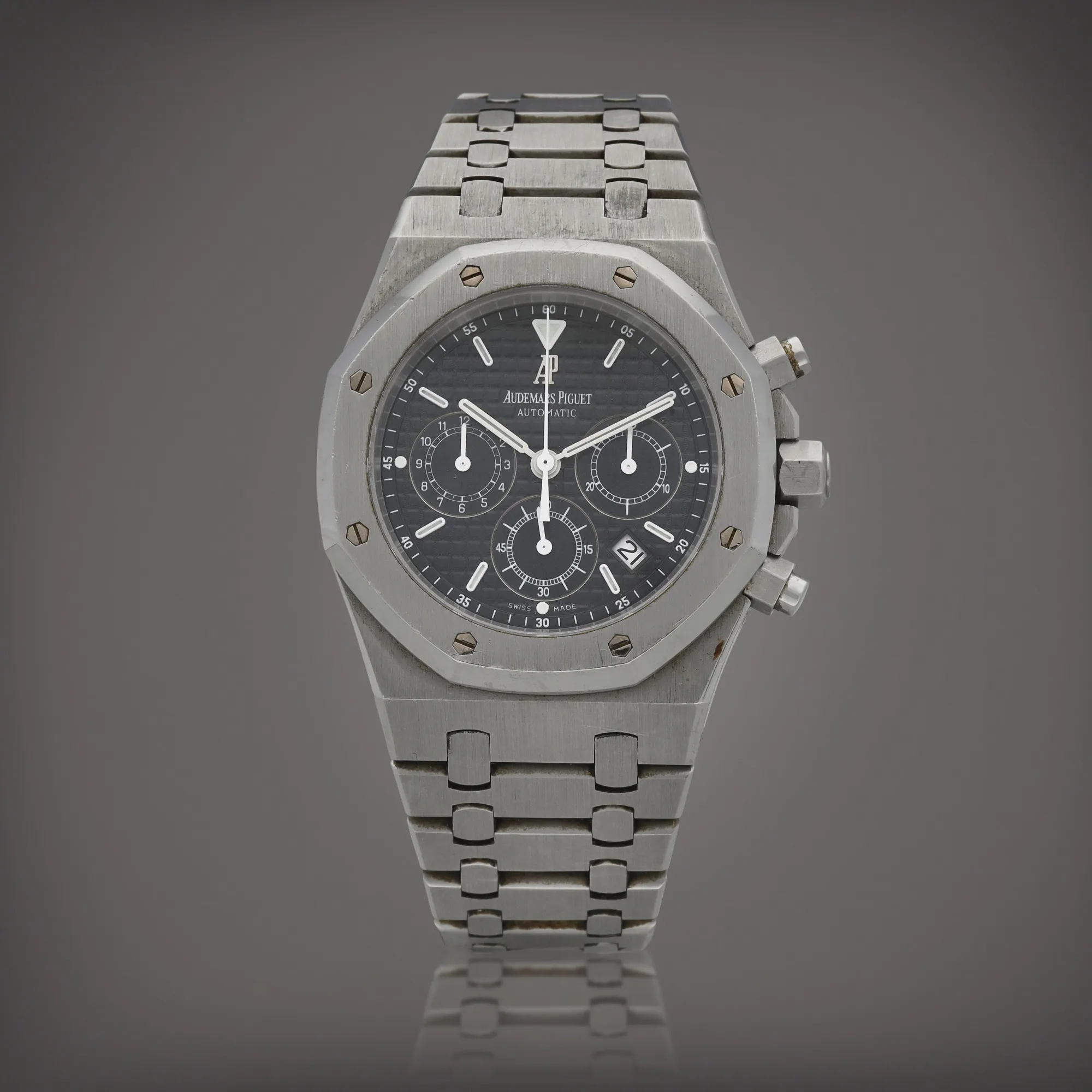 Audemars Piguet Royal Oak Chronograph 25860ST 39mm Stainless steel Blue 2