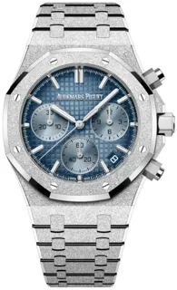 Audemars Piguet Royal Oak 26240BC.GG.1324BC.02 White gold Blue