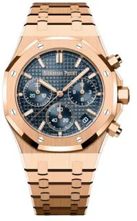 Audemars Piguet Royal Oak 26240OR.OO.1320OR.05 Rose gold Blue