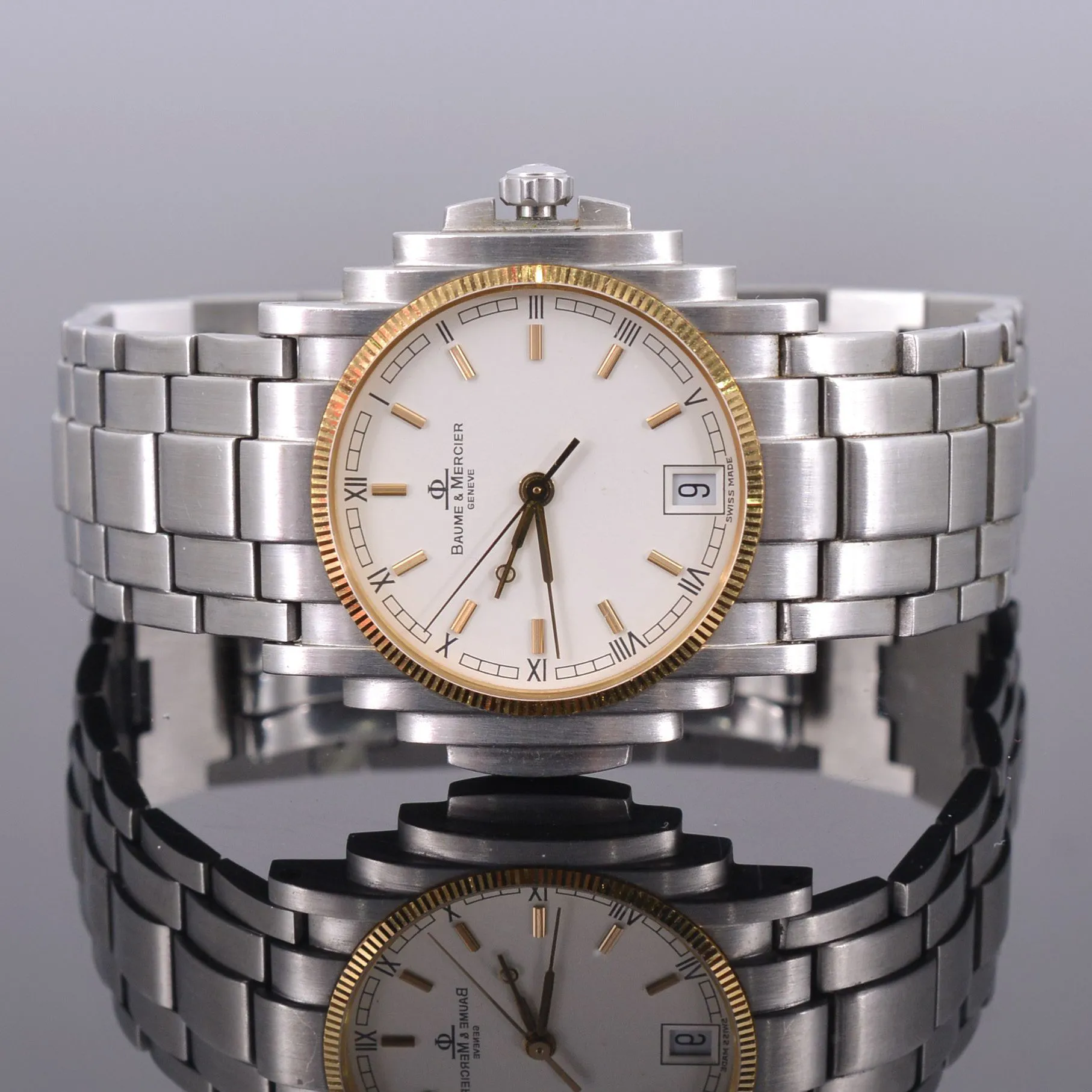 Baume & Mercier Shogun 5136.018.3 Yellow gold and Stainless steel