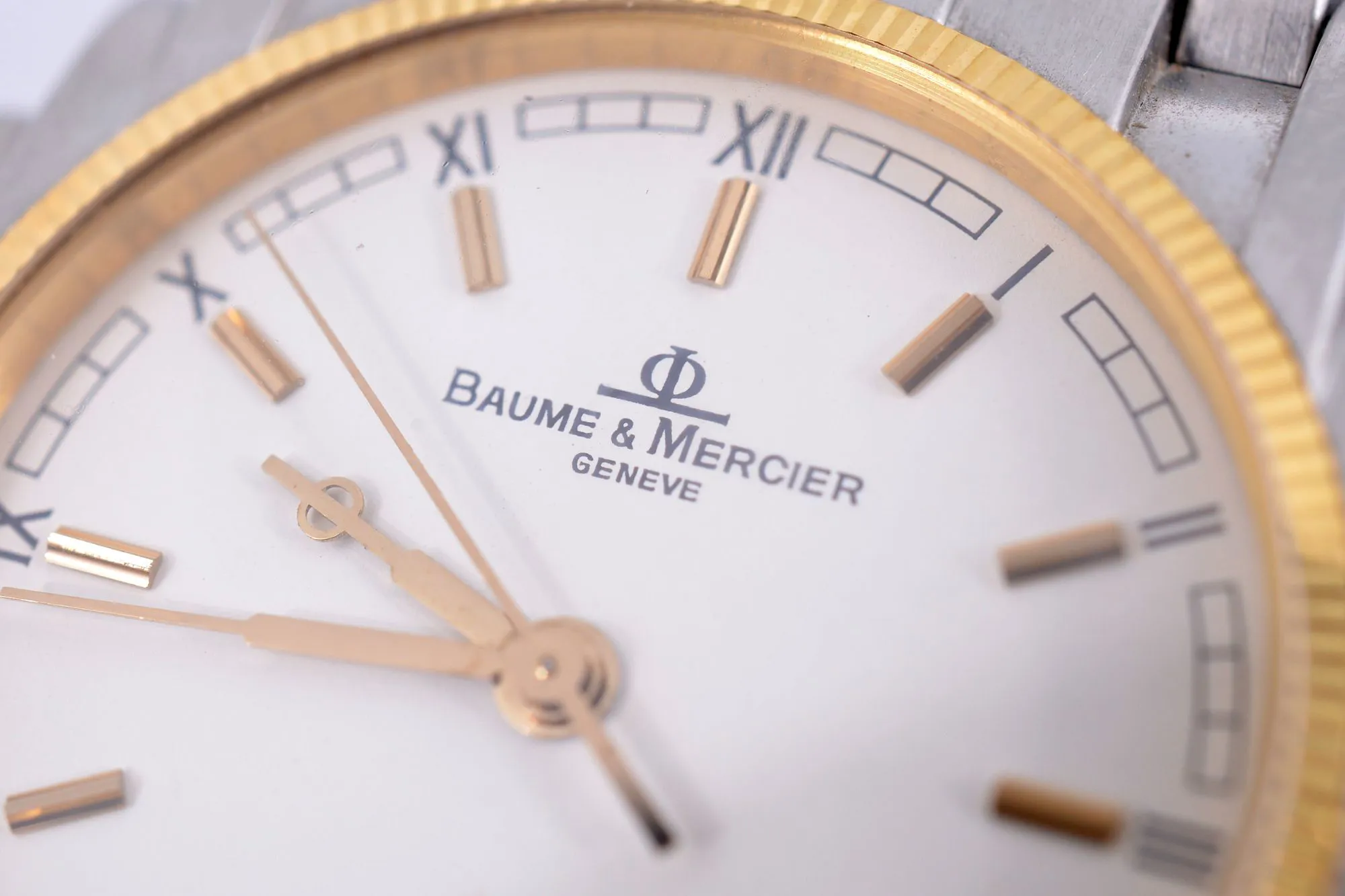 Baume & Mercier Shogun 5136.018.3 Yellow gold and Stainless steel 7