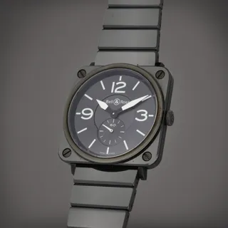 Bell & Ross BRS-98-BCS Ceramic and Stainless steel Black