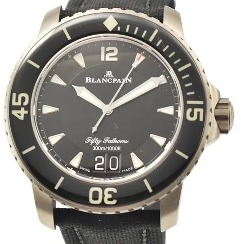 Blancpain Fifty Fathoms 5050-12B30-B52A 45mm Titanium Black