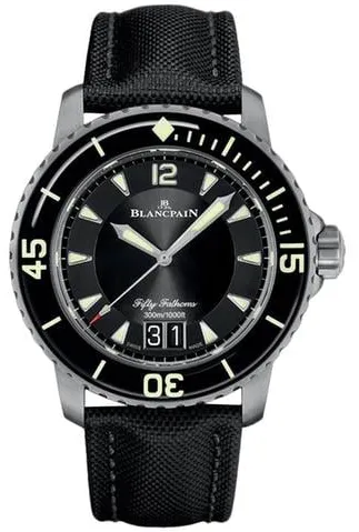 Blancpain Fifty Fathoms 5050-12B30-B52A 45mm Titanium Black