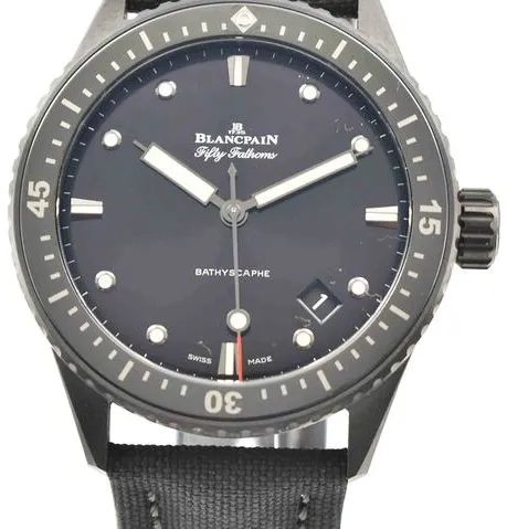 Blancpain Fifty Fathoms 5000-0130-B52A 43.6mm Ceramic Black