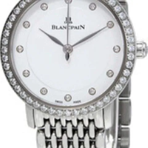 Blancpain Villeret Ultra-Slim 6102-4628-MMB 29.2mm Stainless steel White