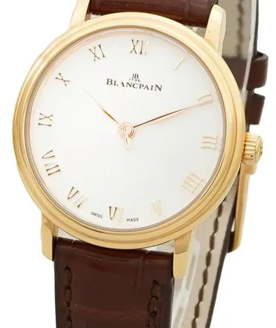 Blancpain Villeret Ultra-Slim 6104-3642-55A 29mm Rose gold White