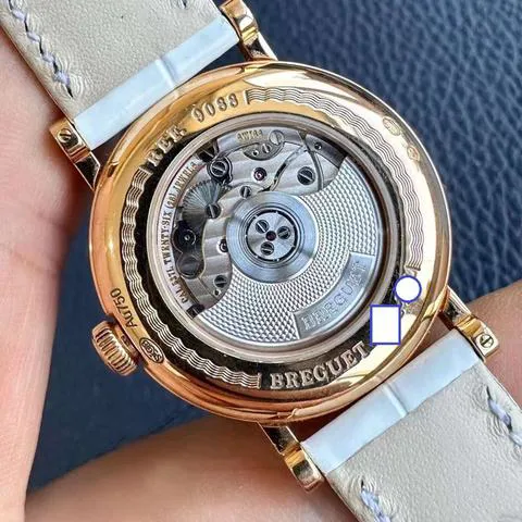 Breguet Classique 9088BR/29/964/DD0D 30mm Rose gold White 6