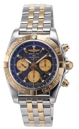 Breitling Chronomat 44 CB011012 44mm Yellow gold and Stainless steel Black