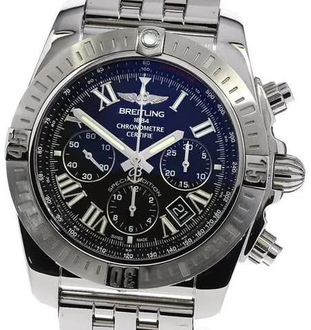 Breitling Chronomat AB0115 44mm Stainless steel Black