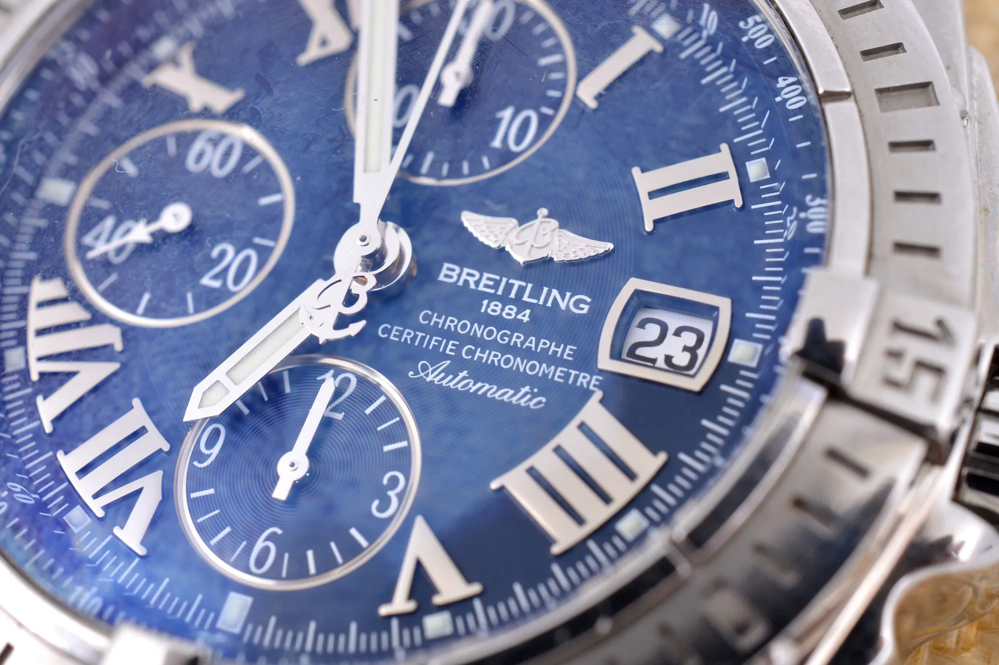 Breitling Chronomat A13356 nullmm Stainless steel Blue 6