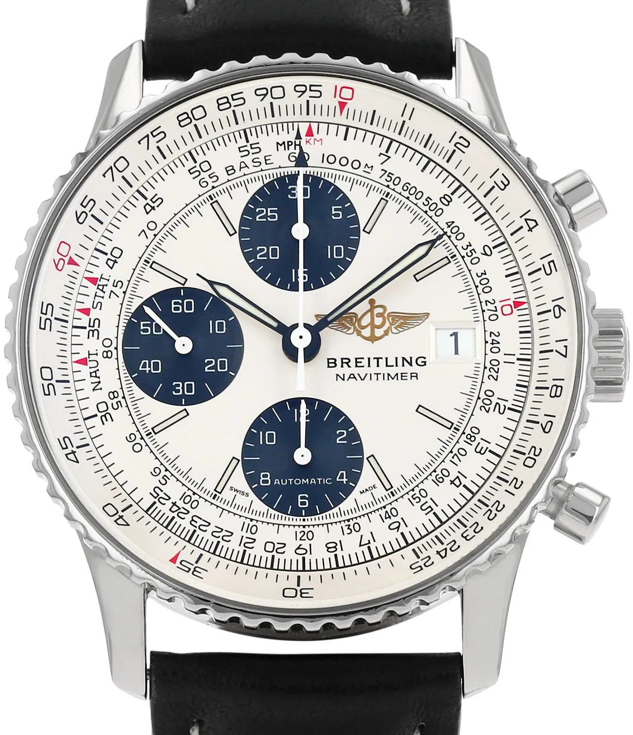 Breitling Navitimer 81610 41mm Stainless steel Cream