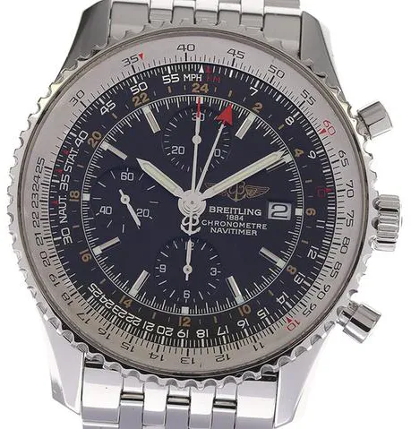 Breitling Navitimer A24322 45mm Stainless steel Black