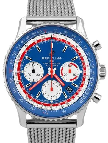 Breitling Navitimer AB0121 42mm Stainless steel Blue