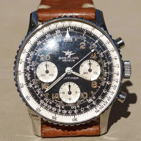 Breitling Navitimer Cosmonaute 809 40.5mm Stainless steel Black 14