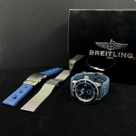 Breitling Superocean Heritage A37320 38mm Stainless steel Blue 4