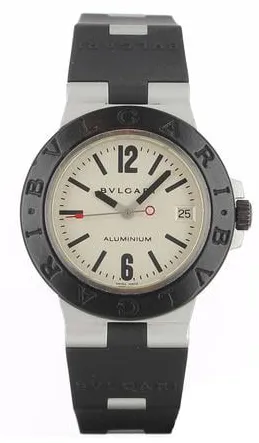 Bulgari Diagono AL 38 A 38mm Aluminium Black