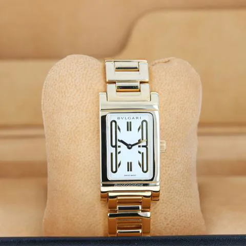 Bulgari Rettangolo RT39G Yellow gold White