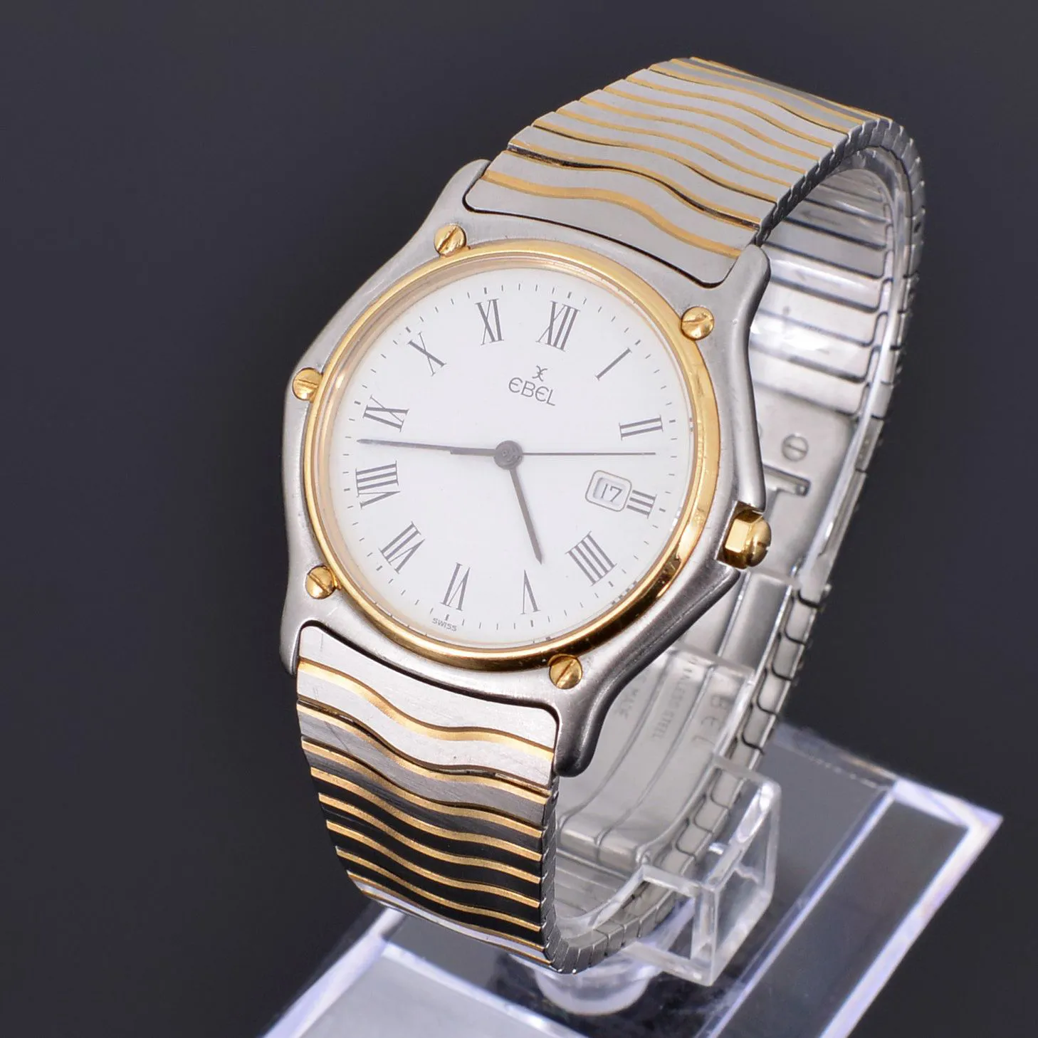 Ebel Wave nullmm Yellow gold and stainless steel 1