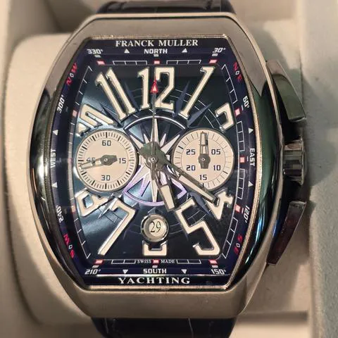 Franck Muller Vanguard V 45 CC DT  AC BL 44mm Stainless steel Blue