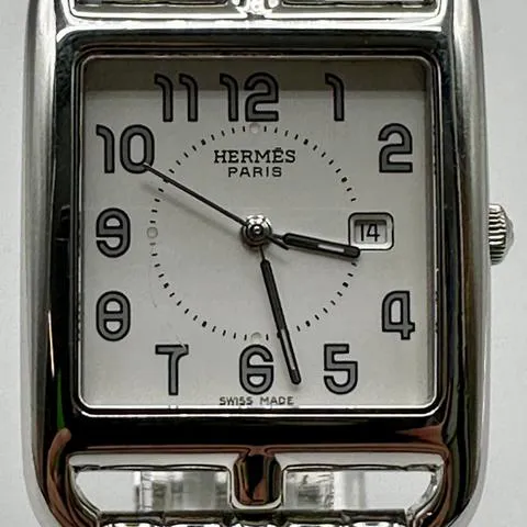 Hermès Cape Cod CC2.710 29mm Stainless steel White