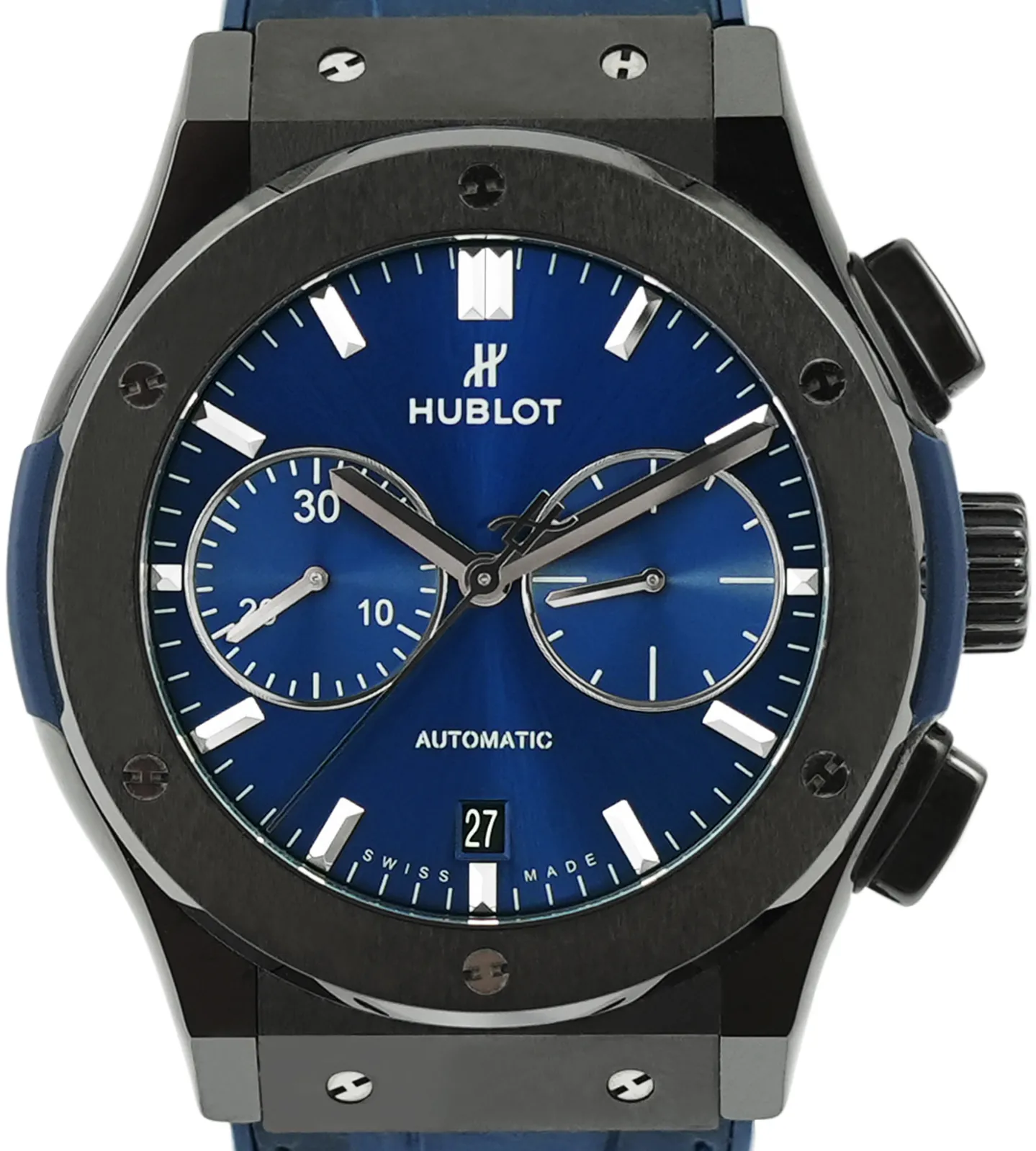 Hublot Classic Fusion 521.CM.7170.LR 45mm Ceramic Blue