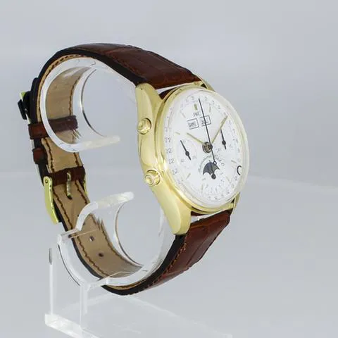 IWC 3710 36mm Yellow gold White 2