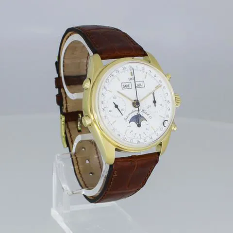 IWC 3710 36mm Yellow gold White 3