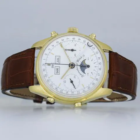 IWC 3710 36mm Yellow gold White 10