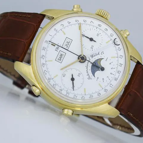 IWC 3710 36mm Yellow gold White 13