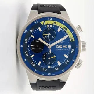 IWC Aquatimer Chronograph IW378203 Stainless steel Blue