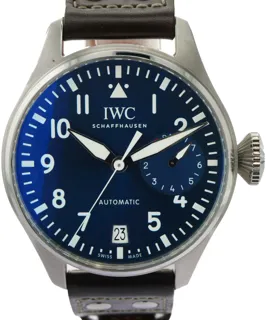 IWC Big Pilot IW501002 Stainless steel Blue