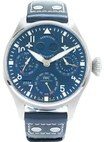 IWC Big Pilot IW503605 46mm Stainless steel Blue
